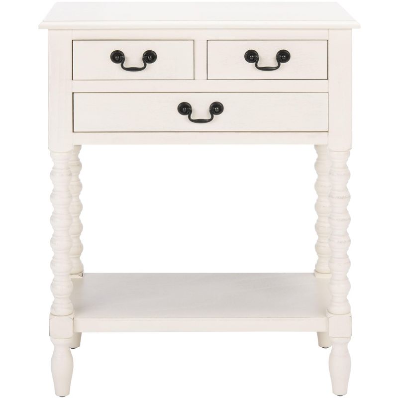 Athena 3 Drawer Console Table  - Safavieh, 1 of 10