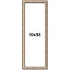 PosterPalooza | Panoramic Refined Silver Picture Frame - UV Acrylic, Foam Board Backing, Hanging Hardware - 2 of 4