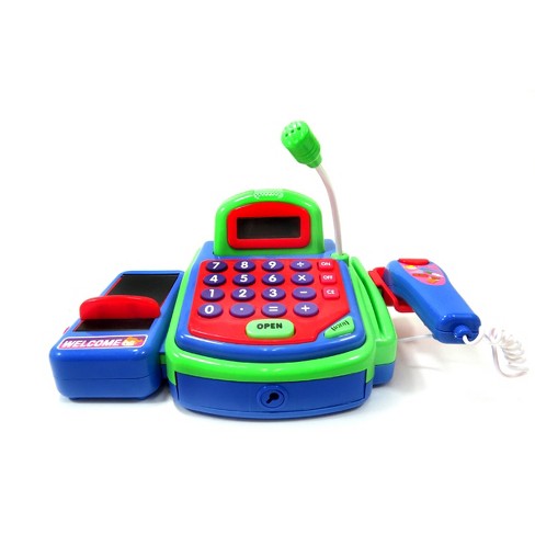 Target toy cash store register with scanner