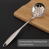 Unique Bargains Heat-resistant Non-stick Stainless Steel Slotted Spoon Strainer Silver Tone 10.6" Length - 3 of 3