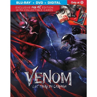 Venom: Let There Be Carnage (Target Exclusive)(Blu-ray + DVD + Digital)