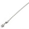 RMZ GOLD NYC RHODIUM FILLED HIGH POLISH FINSH BASIC NECKLACE, RHODIUM TONE - 4 of 4