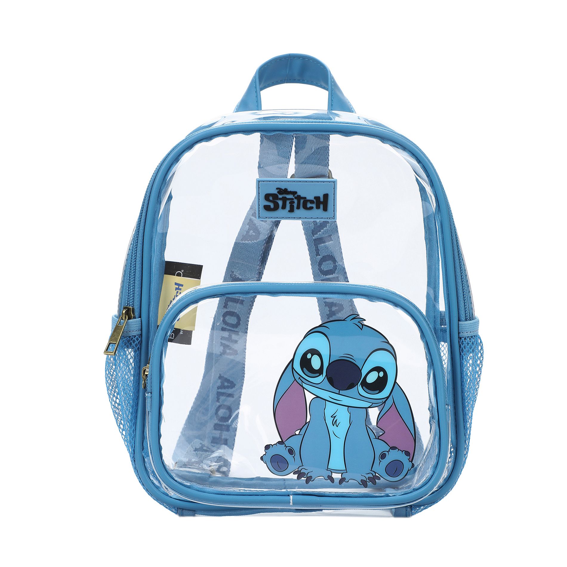 Lilo & Stitch Curious Pose 11” Adult Clear Mini Backpack