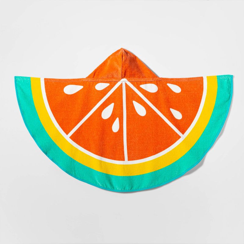 Grapefruit Hooded Beach Towel - Sun Squad&#8482;, 2 of 4