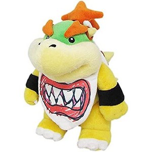Little Buddy Super Mario All Star Collection 1424 Bowser Jr. Stuffed Plush, 8" - 1 of 2