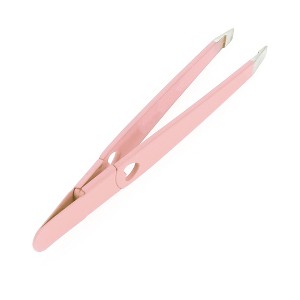 Unique Bargains Portable Heart Style Eyebrow Tweezer 1 Pc - 1 of 3