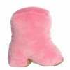 Aurora Small Party Sized Kate Cowgirl Boot Palm Pals Adorable Stuffed Animal Pink 8" - 4 of 4