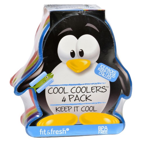 Fit Fresh Cool Coolers Ice Packs 4 Pack 1 Ct Target