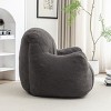 Bean Bag Chair Modern with Ergonomic Backrest and Faux Fur Upholstery for Living Room Dorm Apartment-3irtyhousy - 3 of 4