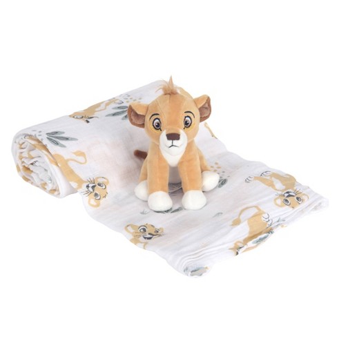 Baby blanket and stuffed best sale animal set