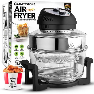 Granitestone 16-Quart Oil-Less Air Fryer & Countertop Oven