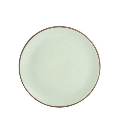 Mint Ceramic Double Bowl Dinnerware Set, Service for 4