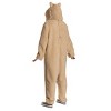 Disguise Adult Mumu Monster Deluxe Hooded Costume Jumpsuit Sand One Size S/M - 2 of 4