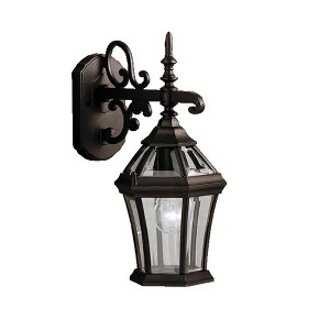Kichler Lighting Townhouse 1 - Light Wall Light in  Black - 1 of 1