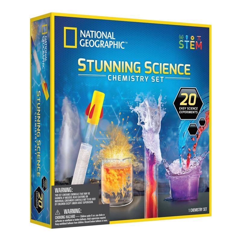 National Geographic Stunning Science Chemistry Set, 1 of 8