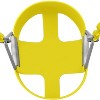 Swingan High Back, Full Bucket Toddler & Baby Swing with Vinyl Coated Chain - Fully Assembled - 3 of 4