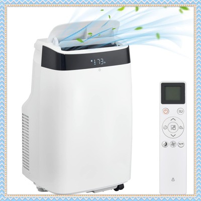 Quiet 10000 BTU Portable Air Conditioner, 3-in-1 AC Unit with Remote, Timer, Dehumidifier, Caster Wheels for Rooms up to 450 Sq.Ft