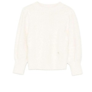 Girl Fuzzy Sweater - Abel & Lula - 1 of 2