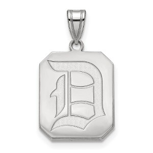 Black Bow Jewelry Sterling Silver Duquesne Dukes NCAA Large Pendant - 1 of 3