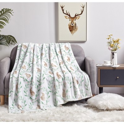Noble House Soft & Extra Comfy 60" x 70" Throw Blanket - Jas