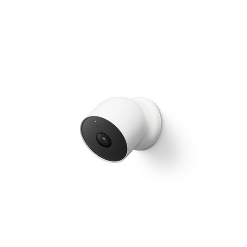 Google Nest Cam Indoor/Outdoor Camera, Battery, White GA01317-US