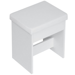 Hommpa Stylish Chair Vanity Stool Chair Piano Stool Chair for Small Spaces - 1 of 4