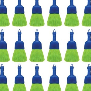 Lola Products Whisk Broom, Hand Brush, Durable Bristles, Whisks Away Dirt & Debris, Compact, Hang Hole for Easy Storage, Indoor/Outdoor, 72 Pack - 1 of 3