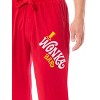 Willy Wonka and the Chocolate Factory Men's Movie Sleep Pajama Pants Red - 2 of 4