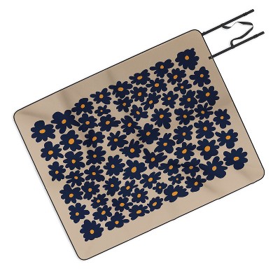 Miho mini floral garden Picnic Blanket - Deny Designs