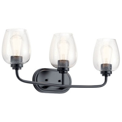 Kichler Lighting Valserrano 3 - Light Vanity in  Black