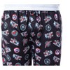 Marvel Mens' The Falcon and the Winter Soldier Tossed Print Pajama Pants Black - 3 of 4