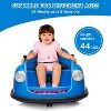 Bumper Cars for Toddlers, Electric Kids Ride On Bumper Car Gift, 12V Battery Car for Kids Remote, 360 Degree Spin, Music and Remote - 3 of 4