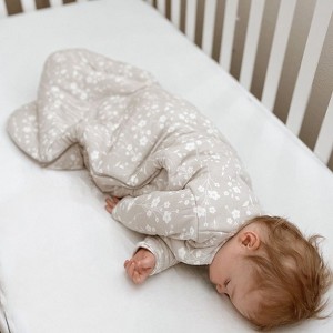 günamüna® Baby Bamboo Rayon Long Sleeve Sleep Bag DIAPER-ZiP 1.0 TOG - 1 of 4