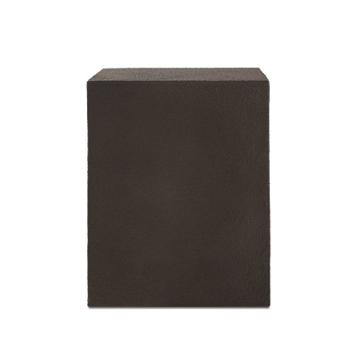 Baltic Kodiak Brown Steel Propane Tank Cover Side Table