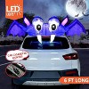 SYNCFUN Halloween Inflatable Outdoor Decorations, Trunk or Treat Decorations with LEDs for Halloween Car Decoration, Halloween Yard Decoration - 3 of 4
