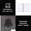 Yoobi Star Wars 1 Subject Notebooks 8"x10.5" Wide Ruled with Pen Darth Vader, School Supplies - 3 of 4