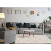 Rug Branch Contemporary Tonal/Solid, Trellis Cream Indoor Area Rug - 2 of 4