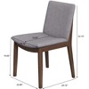 Mid-Century Dining Chairs, Set of 2 – Solid Wood Frame - 2 of 4