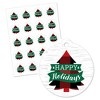 Big Dot of Happiness Holiday Plaid Trees - Buffalo Plaid Christmas Party To and From Favor Gift Tags (Set of 20) - 2 of 4