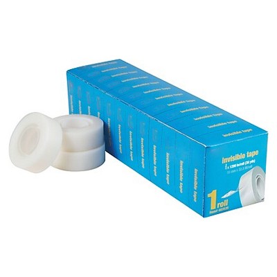 MyOfficeInnovations Invisible Tape 3/4" x 1296" 12-Pack (52477-P12) 487908