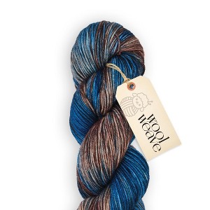 Woolweave Superwash Merino Wool Yarn – 100g DK Weight, 240 Yards – Hand Dyed Variegated Yarn for Knitting & Crochet - 1 of 4