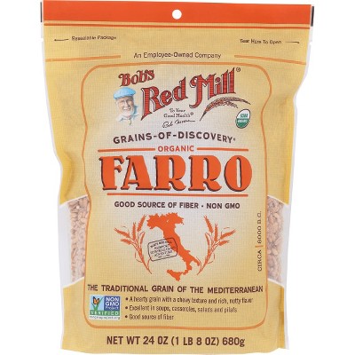 Bob's Red Mill Organic Farro.