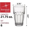 Bormioli Rocco Rock Bar Super Cooler Glasses Set of 6 - 21.75 oz Stackable Drinking Glasses for Cocktails, Long Drinks & Desserts - Italian Glassware - 2 of 4