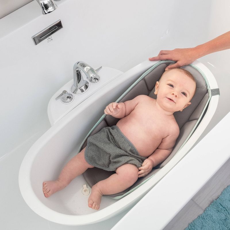 Summer Infant My Size Tub 4-in1 Modern Bathing System - White, 3 of 13