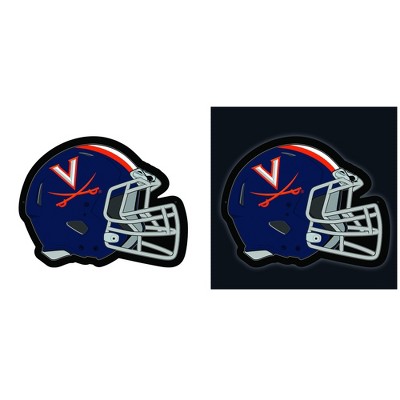 Evergreen Ultra-Thin Edgelight LED Wall Decor, Helmet, University of Virginia- 19.5 x 15 Inches Made In USA