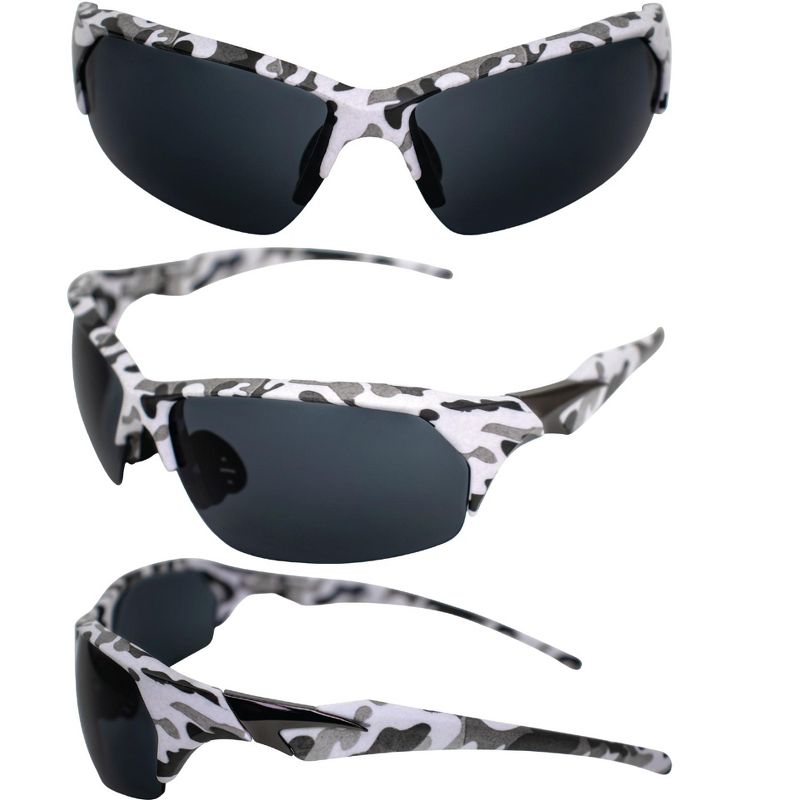 3 Pairs of AlterImage Pursuit Sunglasses with Flash Mirror, Smoke, Smoke Lenses, 3 of 7
