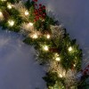 MOEPISY 9 Ft Christmas Garland Prelit with 50 Led Lights - 3 of 4