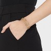 Paperclip Chain Bracelet Set 3pc - A New Day™ Gold