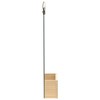 vidaXL Wall Mirror Variable wood tone due to natural variance - 3 of 4