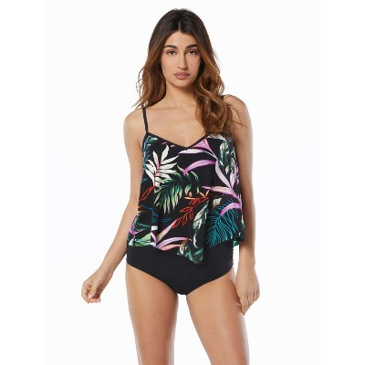 Carmen Marc Valvo Scarf Tankini Top